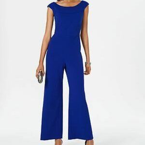 Connected Apparel Blue Jumpsuit NWT